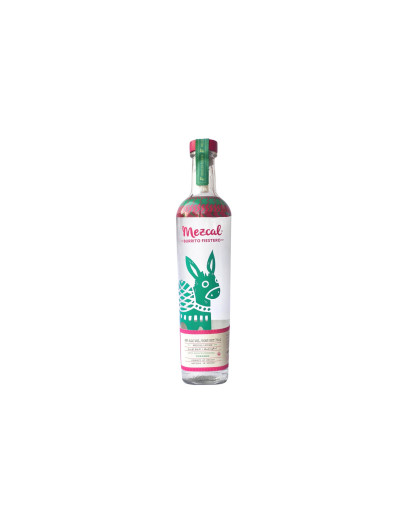 Tek Bar Burrito Fiestero Durango Mezcal Artesanal Joven Dop 100% Maguey Cenizo