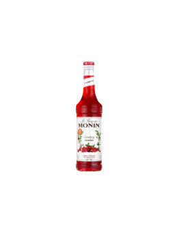 Le Sirop de Monin Sciroppo Cranberry [Mirtillo Rosso] Arômes Naturels