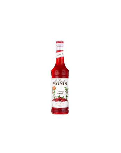 Le Sirop de Monin Sciroppo Cranberry [Mirtillo Rosso] Arômes Naturels