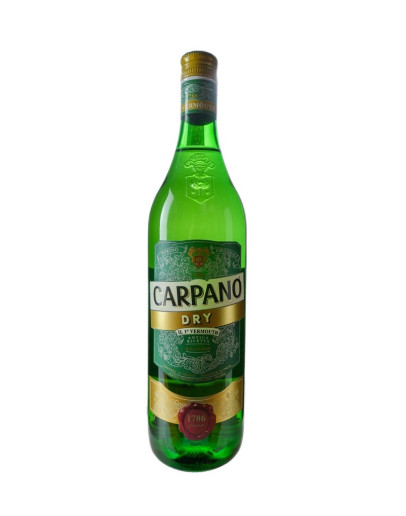 CARPANO VERMOUTH DRY 18% VOL.