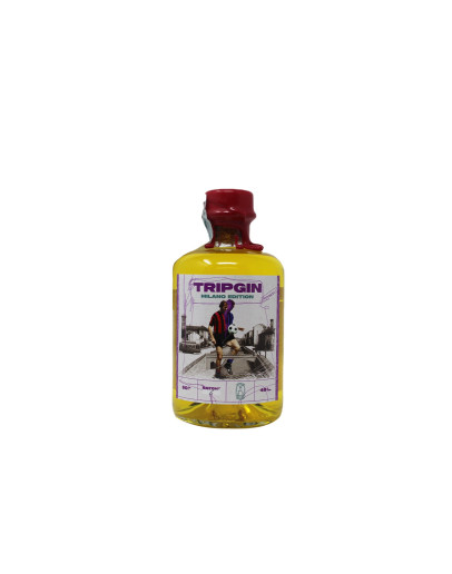 Tripstillery Tripgin Milano Edition etichetta maglia Milan
