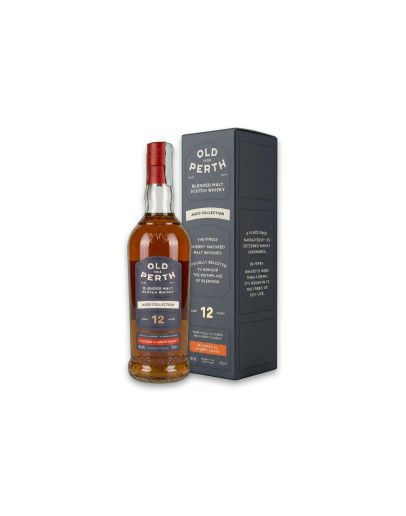 Old Perth Blended Malt Scotch Whisky Aged Collection 12 Year-Old