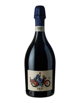 CECI BRUNO IN MOTO LAMBRUSCO spumante