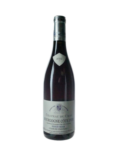 CHATEAU DU CRAY BOURGOGNE PINOT NERO COTE D'OR CLOS DU CHATEAU 2022