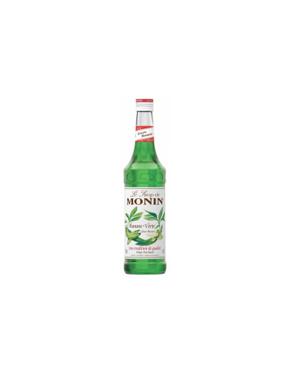Le Sirop de Monin Sciroppo Green Banana [Banana Verde] Arômes Naturels