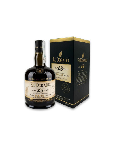 Rum Demerara El Dorado 15Y astucciato