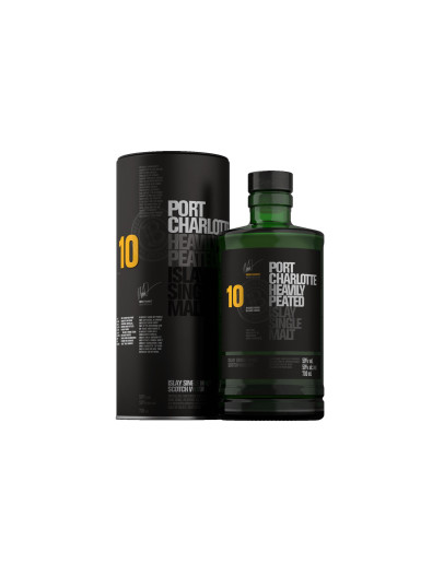 Bruichladdich Distillery Whisky Port Charlotte 10 Y