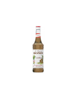 Le Sirop de Monin Sciroppo Caribbean Rhum Arômes Naturels