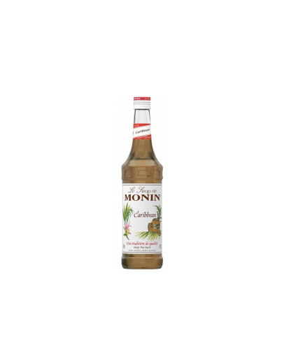 Le Sirop de Monin Sciroppo Caribbean Rhum Arômes Naturels