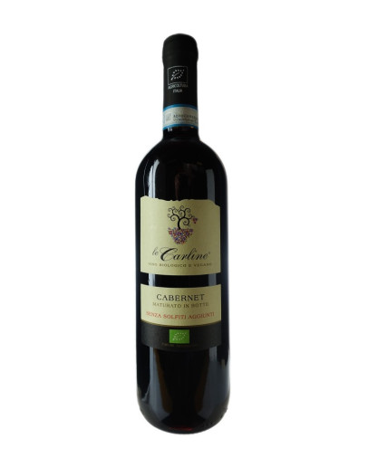 LE CARLINE CABERNET SENZA SOLFITI AGGIUNTI 2024
