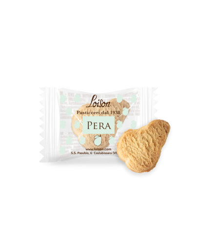 Loison Biscotti Pera Monoporzione (200 pz)