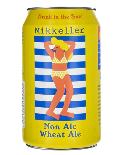 24 Birra Mikkeller Drink'In The Sun Non Alc Wheat Ale 0,33 l Lattina