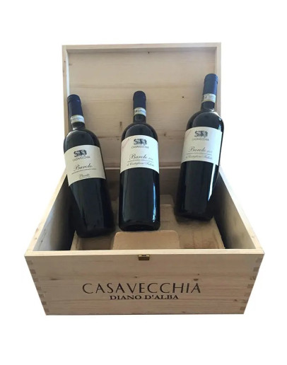 Barolo Riserva Verticale CL.75 x 6 (2014-2015-2016) Casavecchia