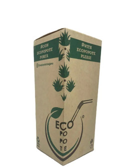 Cannucce Bio Ecopopote Agave 20CM X 160