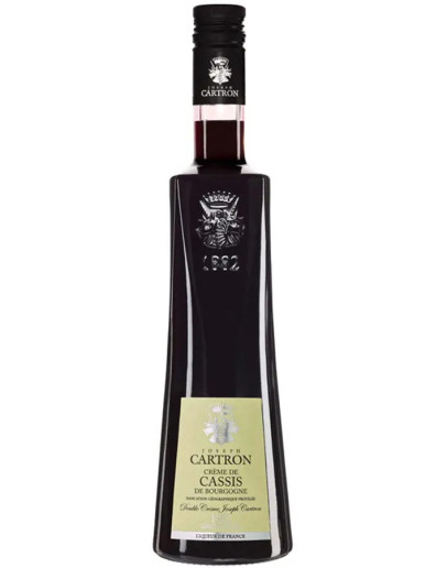 Double Crème de Cassis de Bourgogne - Ribes Nero Cartron CL.70