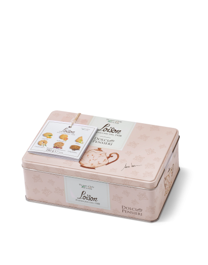 Loison Biscotti Limone, Albicocca, Pera, Camomilla, Amarena&Cannella, Liquirizia in latta 