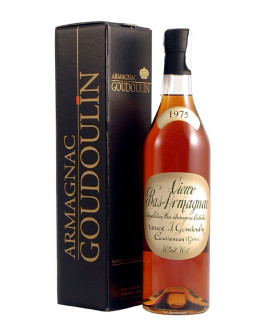 Bas Armagnac Veuve Goudoulin 1975 in cassa di legno