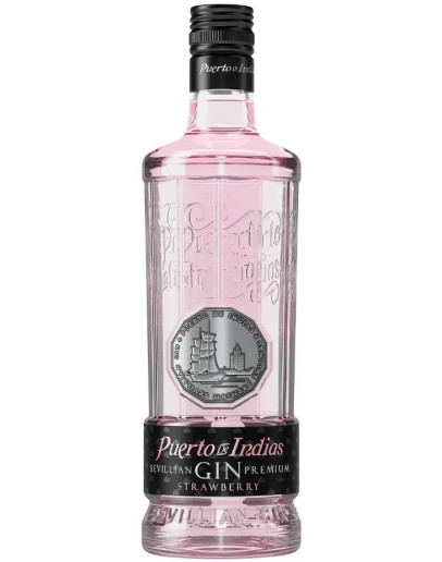 Gin Strawberry Puerto de Indias CL.70