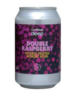 12 Birra Coolhead Double Raspberry Lattina 0,33 l
