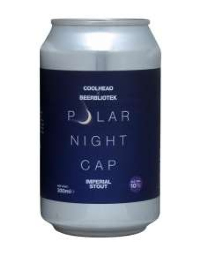 12 Birra Coolhead Polar Nightcap Lattina 0,33 l