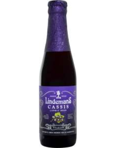 24 Birra Lindemans Cassis 0,25 l