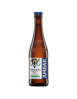 24 Birra Ambar Lager Gluten Free Analcolica 0,33 l
