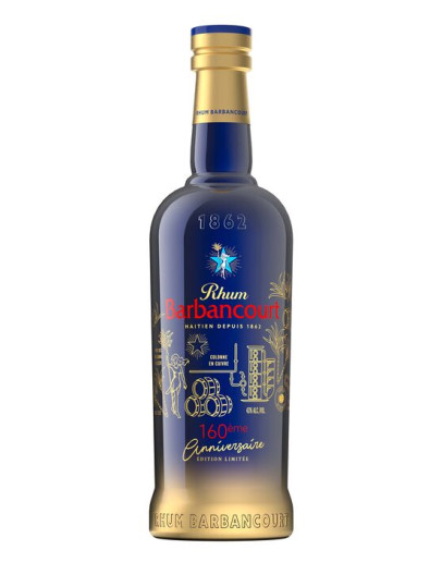 Rum Barbancourt 160 th Anniversary Limited Edition