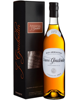 Bas Armagnac Veuve Goudoulin 1973 in cassa di legno