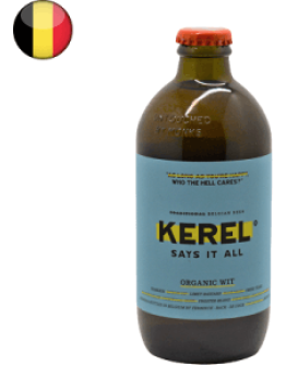 12 Birra Kerel Organic Wit Bio 0,33 l