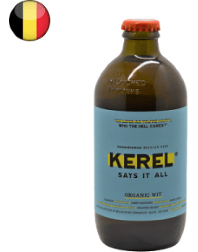 12 Birra Kerel Organic Wit Bio 0,33 l