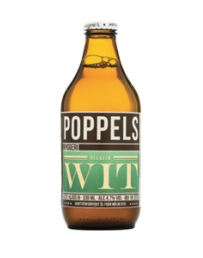 24 Birra Poppels Belgian Wit 0,33 l