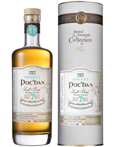 Cognac Whisky cask finish âge 7 ans - Poc'han 2011