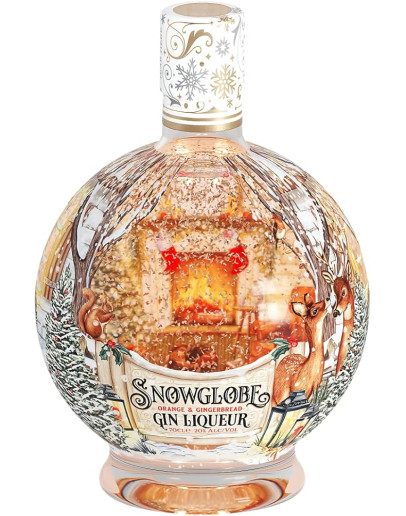 Gin Snowglobe Orange & Gingerbread