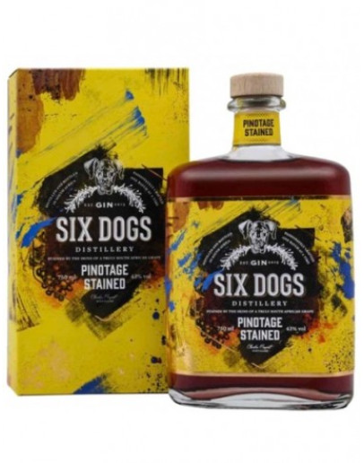 Gin Six Dogs Pinotage Stained
