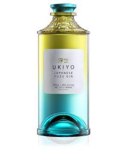 Gin Ukiyo Japanese Yuzu Citrus