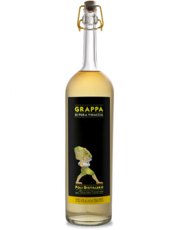 Grappa Poli Pura Vinaccia 40 1 anno in barrique