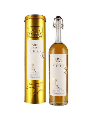 Grappa Poli Sarpa Oro con tubo