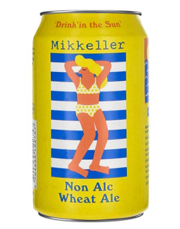 24 Birra Mikkeller Drink'In The Sun Non Alc Wheat Ale 0,33 l Lattina