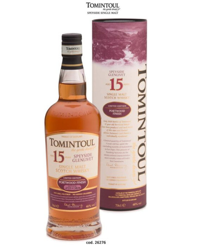 Tomintoul Old Portwood Finish 15 yo