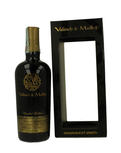 Rhum V&M Hampden 29 y.o. Italy Edition - Valinch & Mallet