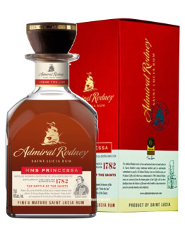 Rum Admiral Rodney HMS Princessa