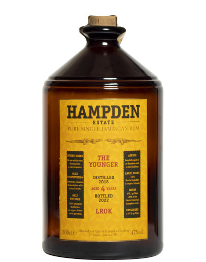 Rum Hampden Estate LROK 2018 Young 3 l