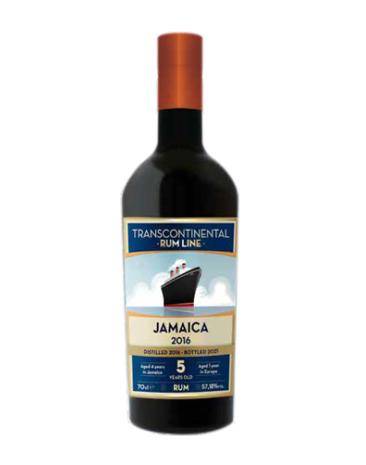 Rum Jamaica 2016 5 y.o. TCRL