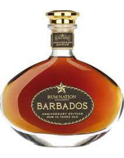 Rum Nation Barbados Anniversary Decanter