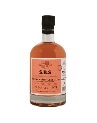 Rum Single Barrel Selection French Antilles 2019 Grand Arome Virgin Oak Cask