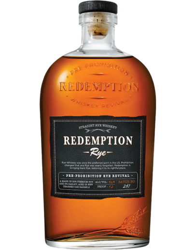 Rye Whiskey Redemption