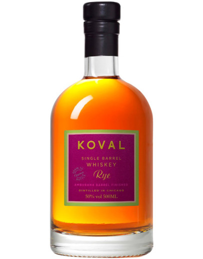 Rye Whisky Koval Barrel finished Single Barrel - Amburana