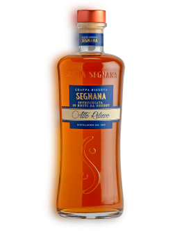 6 Grappa Segnana Alto Rilievo Invecchiata in Botti di Sherry