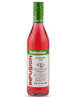 Vodka Moskovskaya Infusion Cranberry And Lime