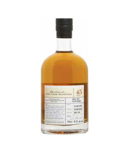 Whisky Rare Cask Reserves 45 y.o.